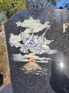 gravure maison de campagne